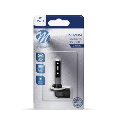 Blister 1x LED 881 6x1616SMD 3W 280Lm