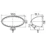 Фар Hella Comet FF-300, прожекторен