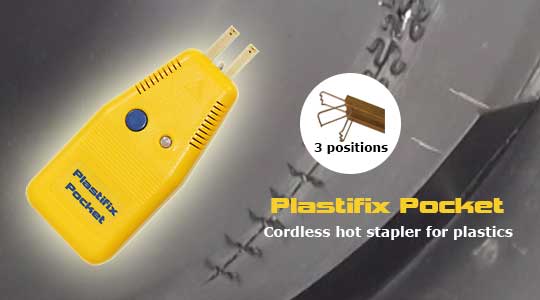 Plastifix Pocket with Charger - Cordless Hot Stapler